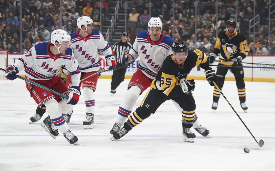 NHL: New York Rangers at Pittsburgh Penguins