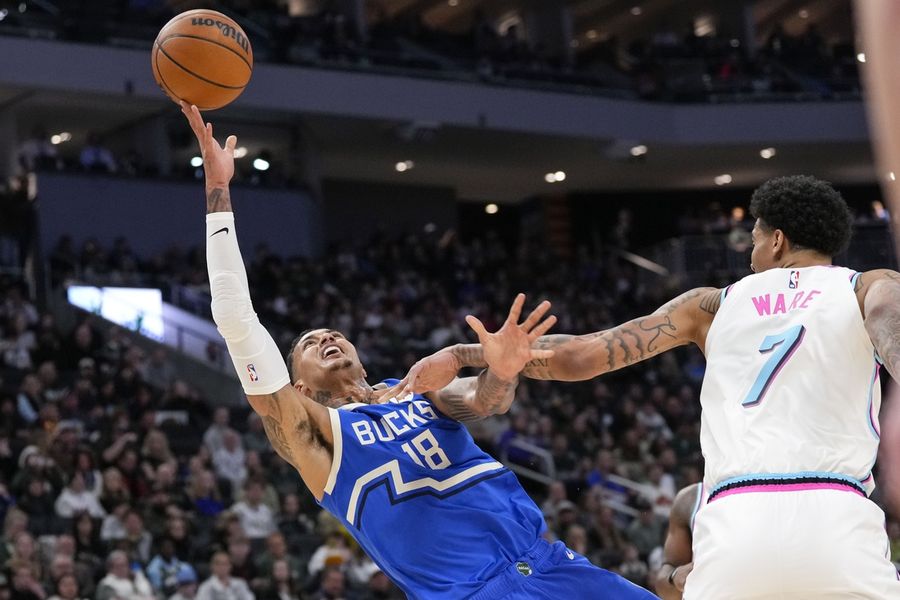 NBA: Miami Heat at Milwaukee Bucks