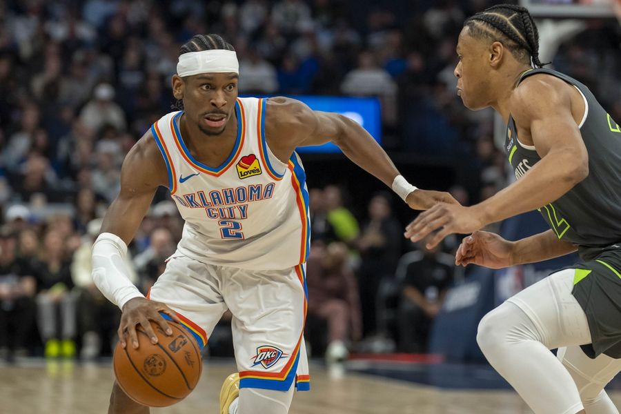 NBA: Oklahoma City Thunder at Minnesota Timberwolves