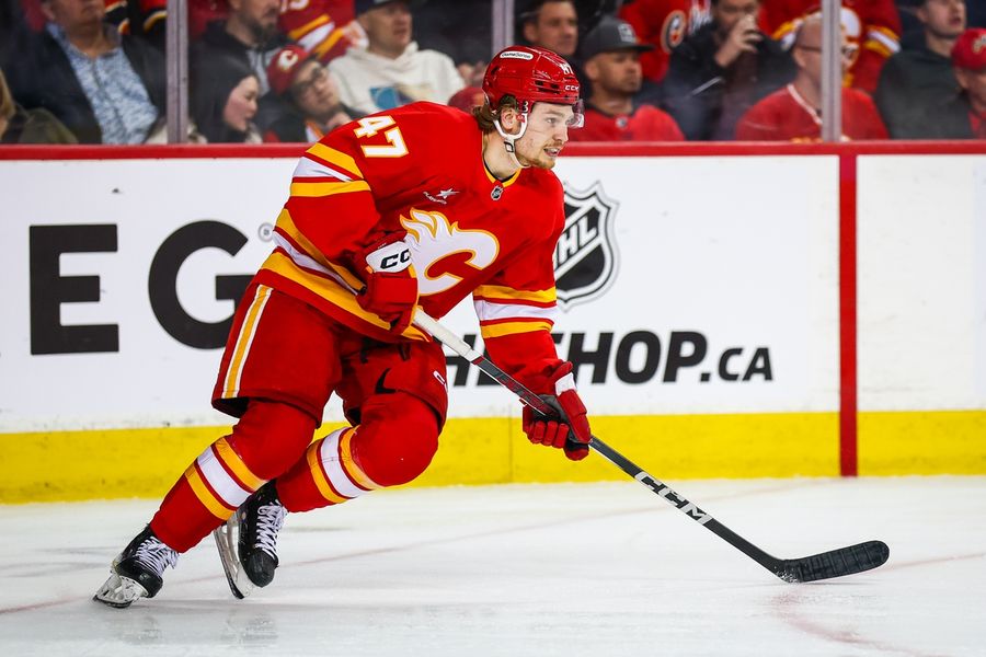 NHL: San Jose Sharks at Calgary Flames