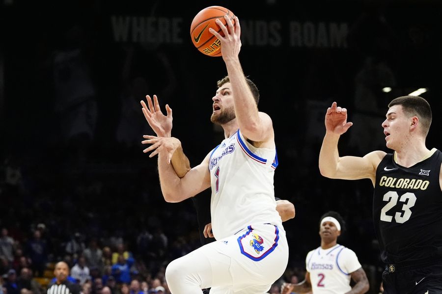 NCAA Basketball: Kansas at Colorado