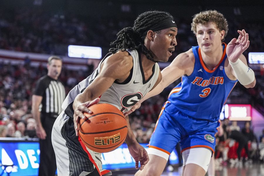 NCAA Basketball: Florida at Georgia