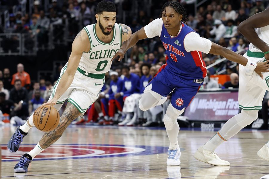 NBA: Boston Celtics at Detroit Pistons