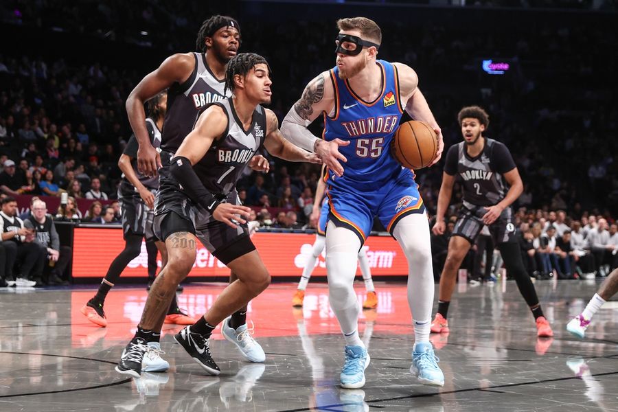 NBA: Oklahoma City Thunder at Brooklyn Nets