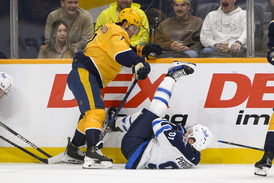 NHL: Winnipeg Jets at Nashville Predators