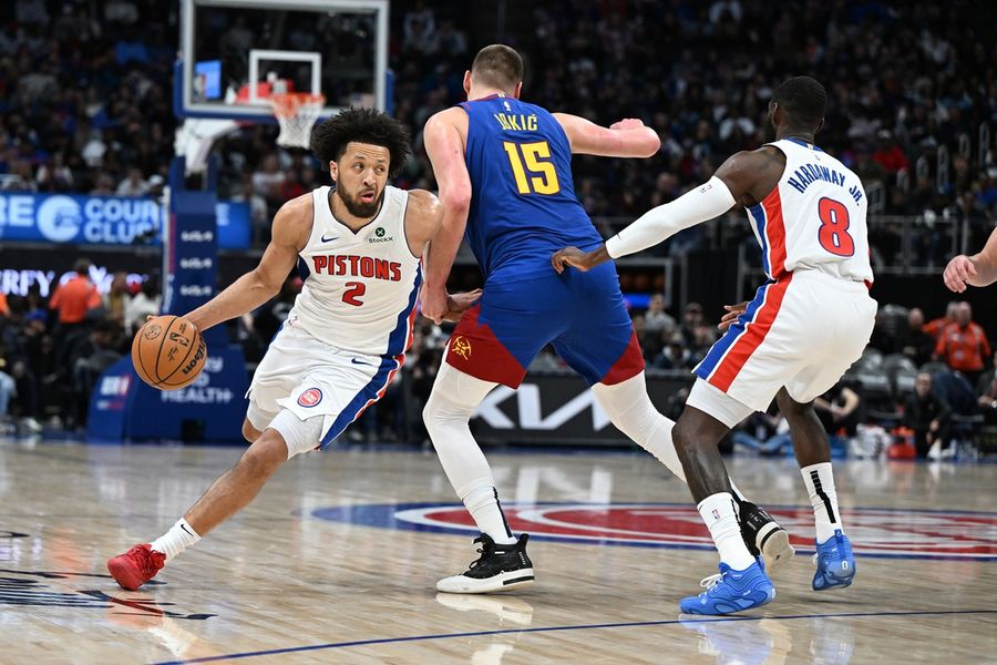 NBA: Denver Nuggets at Detroit Pistons