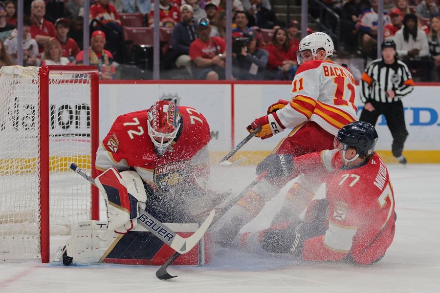 NHL: Calgary Flames at Florida Panthers