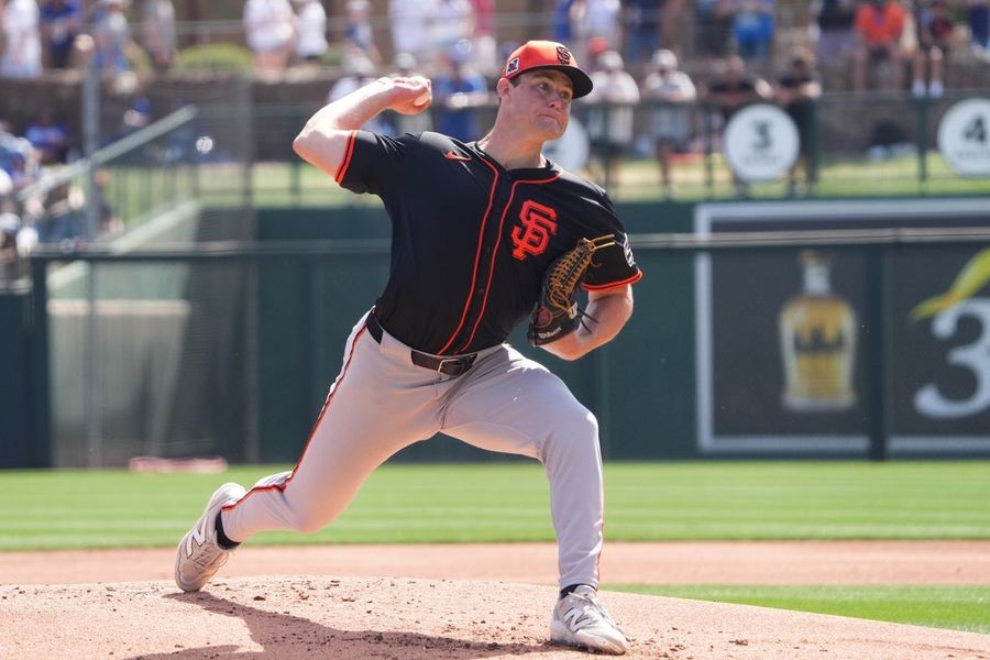 MLB: Spring Training-San Francisco Giants at Los Angeles Dodgers