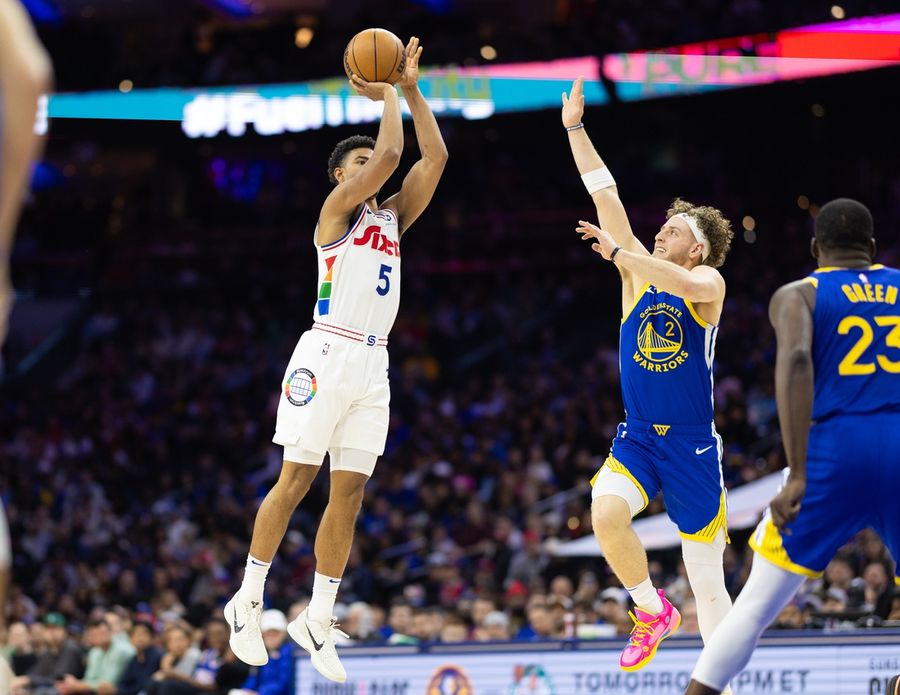 NBA: Golden State Warriors at Philadelphia 76ers