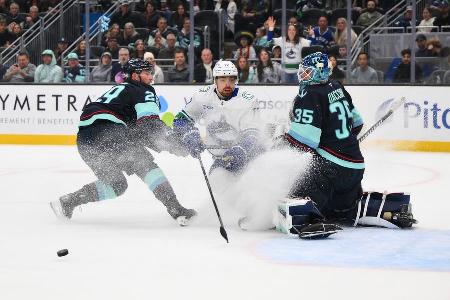 NHL: Vancouver Canucks at Seattle Kraken