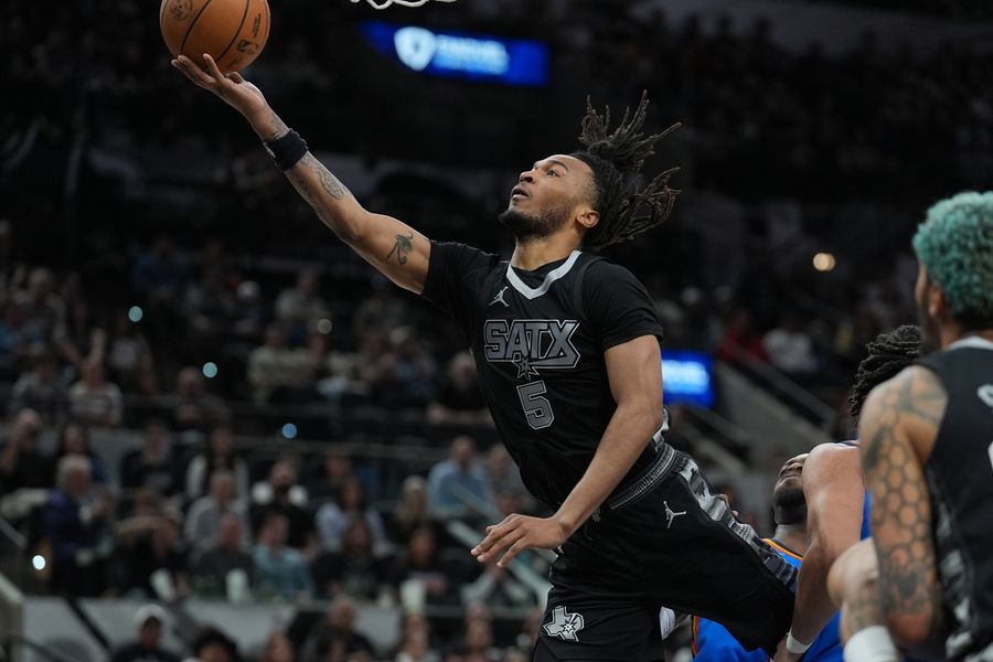 NBA: Oklahoma City Thunder at San Antonio Spurs