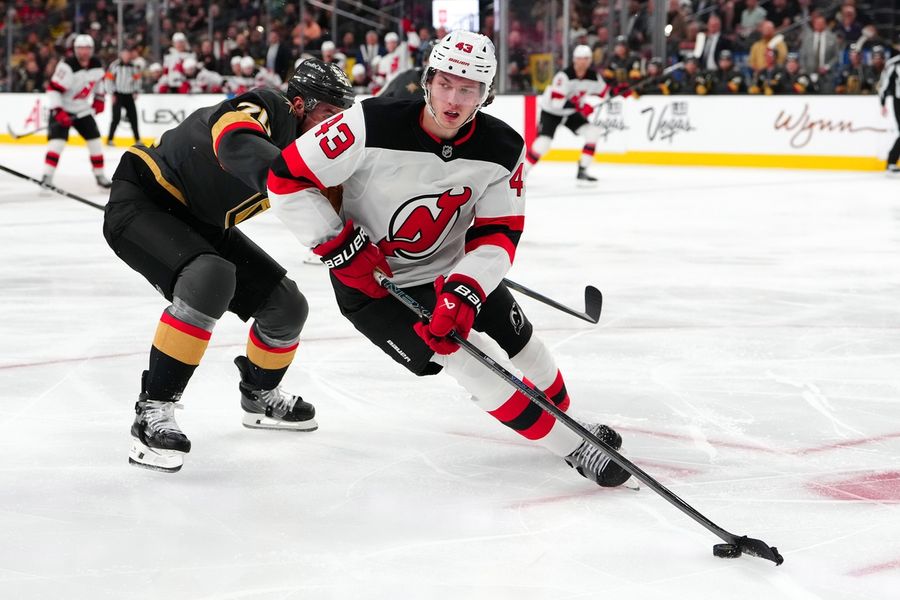 NHL: New Jersey Devils at Vegas Golden Knights