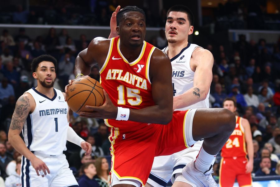 Hawks C Clint Capela (hand) out 3-4 more weeks