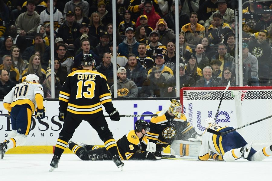 NHL: Nashville Predators at Boston Bruins