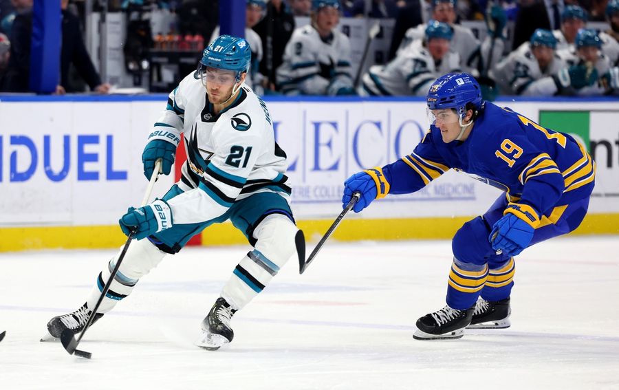 NHL: San Jose Sharks at Buffalo Sabres