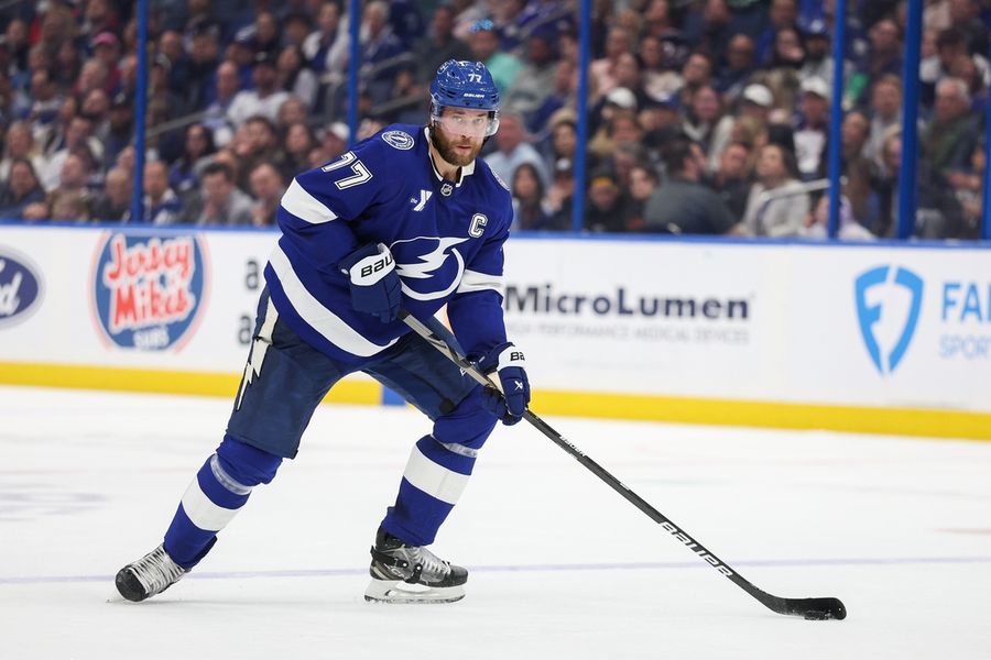 NHL: Columbus Blue Jackets at Tampa Bay Lightning