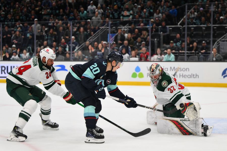 NHL: Minnesota Wild at Seattle Kraken