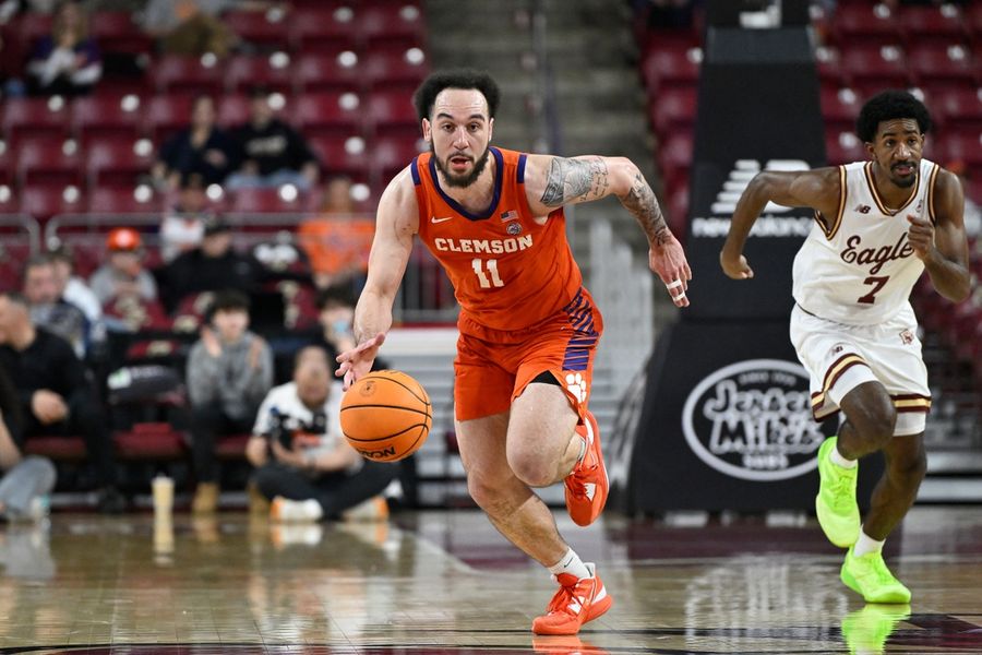 NCAA Basketball: Clemson at Boston College