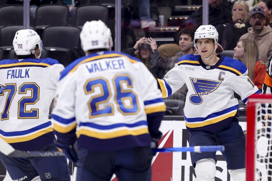 NHL: St. Louis Blues at Anaheim Ducks