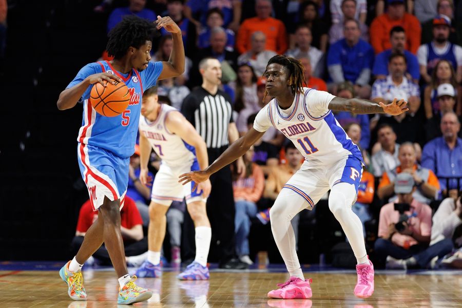 NCAA Basketball: Mississippi at Florida