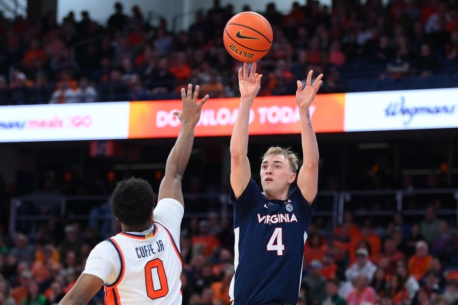 NCAA Basketball: Virginia at Syracuse