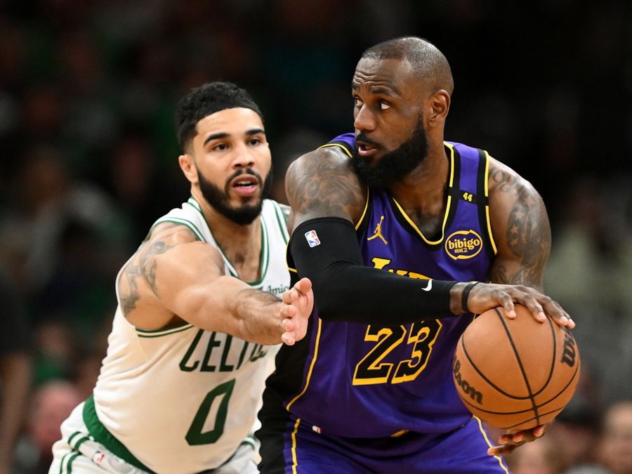 NBA: Los Angeles Lakers at Boston Celtics