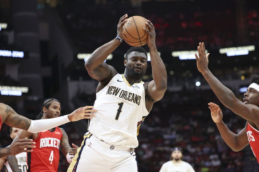 NBA: New Orleans Pelicans at Houston Rockets