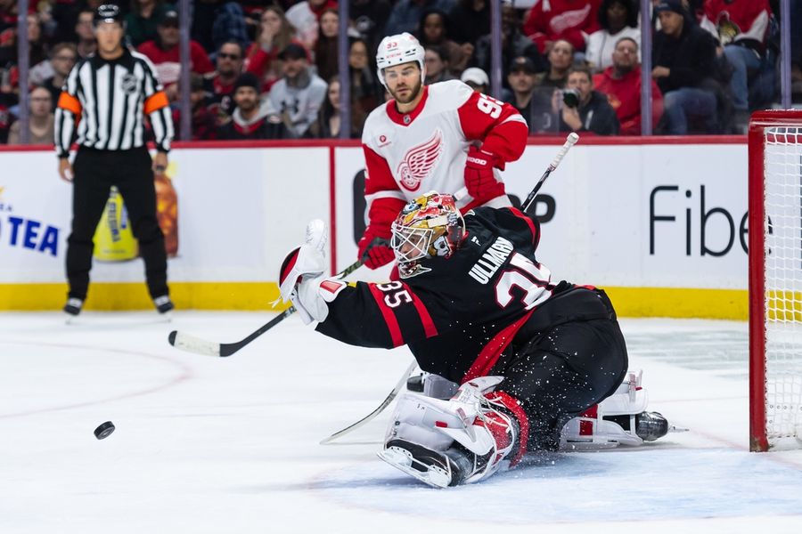 NHL: Detroit Red Wings at Ottawa Senators