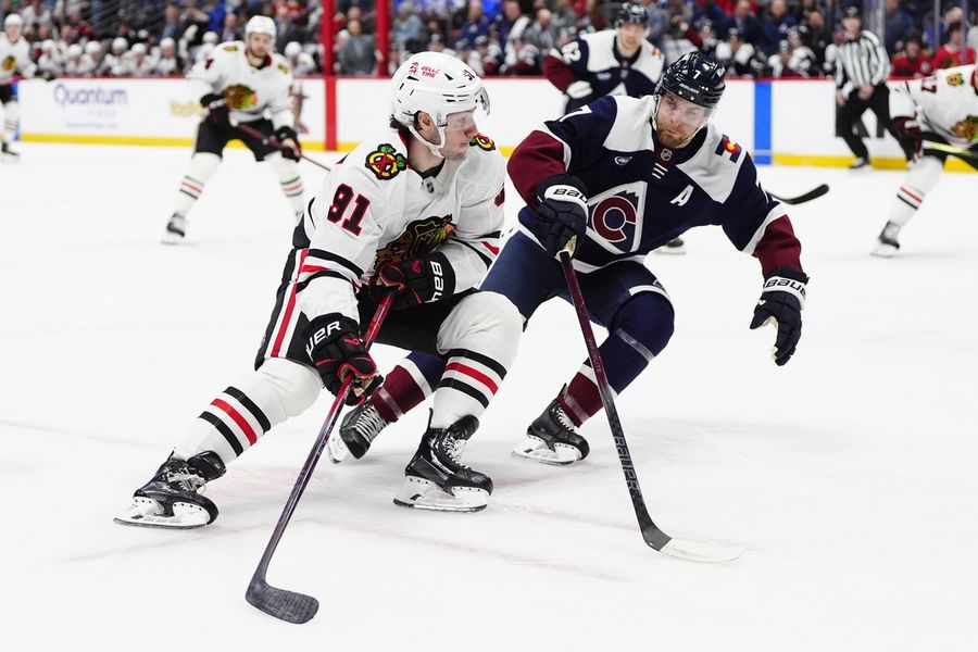 NHL: Chicago Blackhawks at Colorado Avalanche