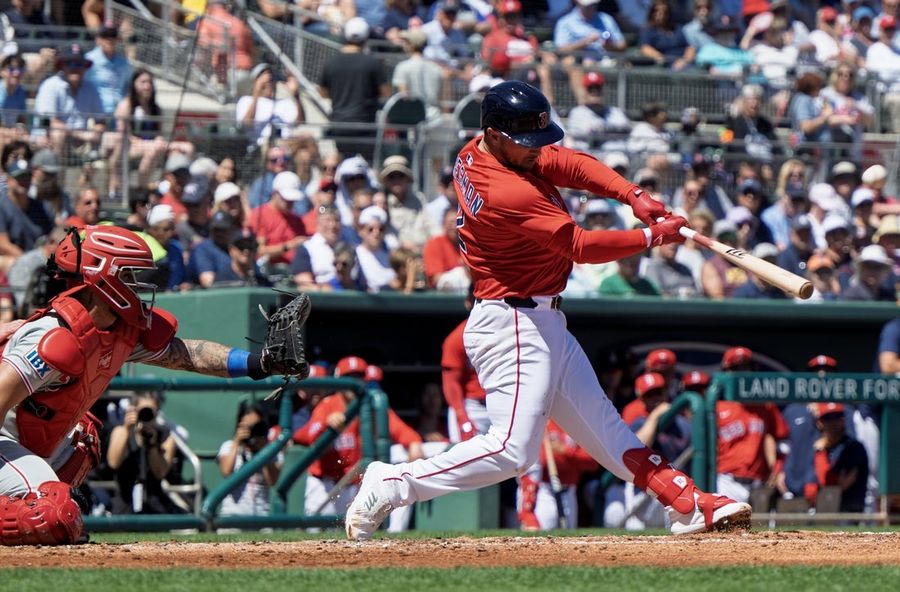 MLB: Spring Training-Philadelphia Phillies at Boston Red Sox