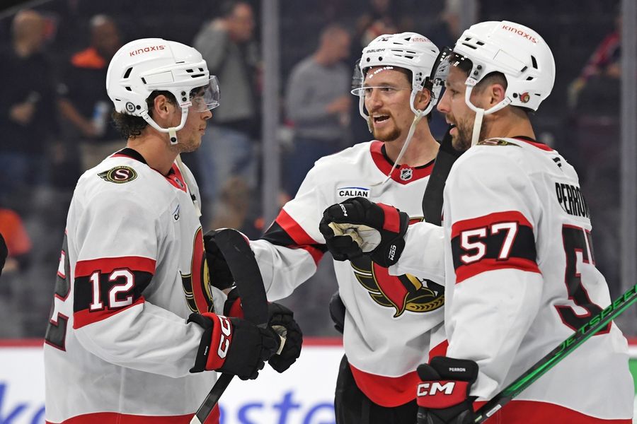NHL: Ottawa Senators at Philadelphia Flyers