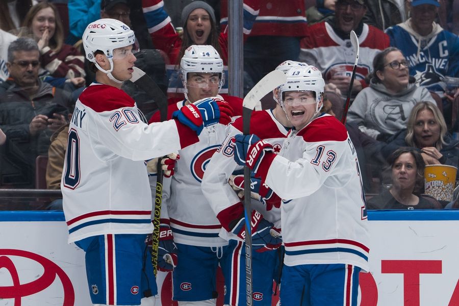 NHL: Montreal Canadiens at Vancouver Canucks