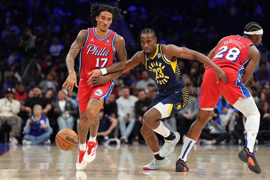 NBA: Indiana Pacers at Philadelphia 76ers