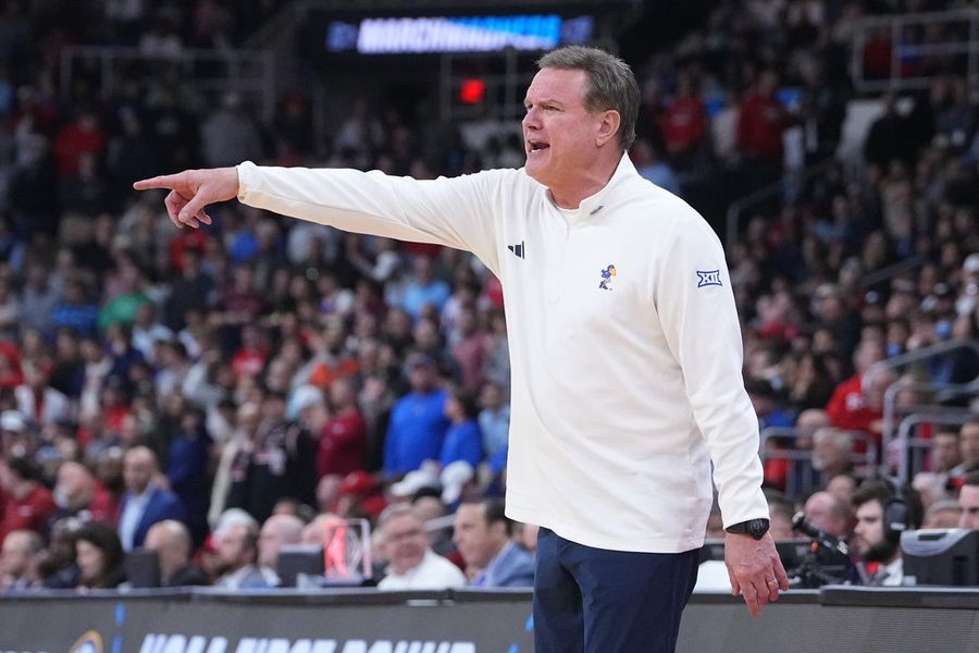 NCAA Basketball: NCAA Tournament First Round-Arkansas at Kansas