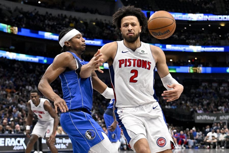 NBA: Detroit Pistons at Dallas Mavericks