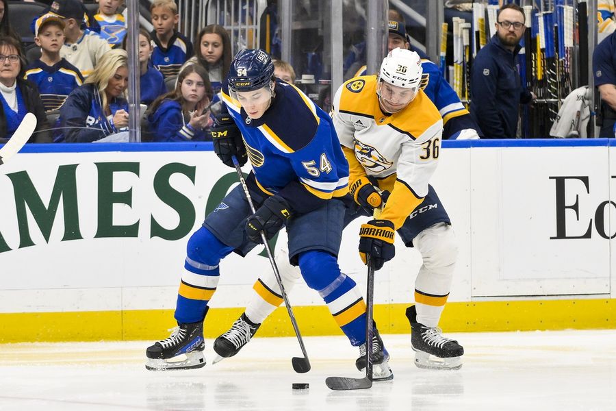 NHL: Nashville Predators at St. Louis Blues
