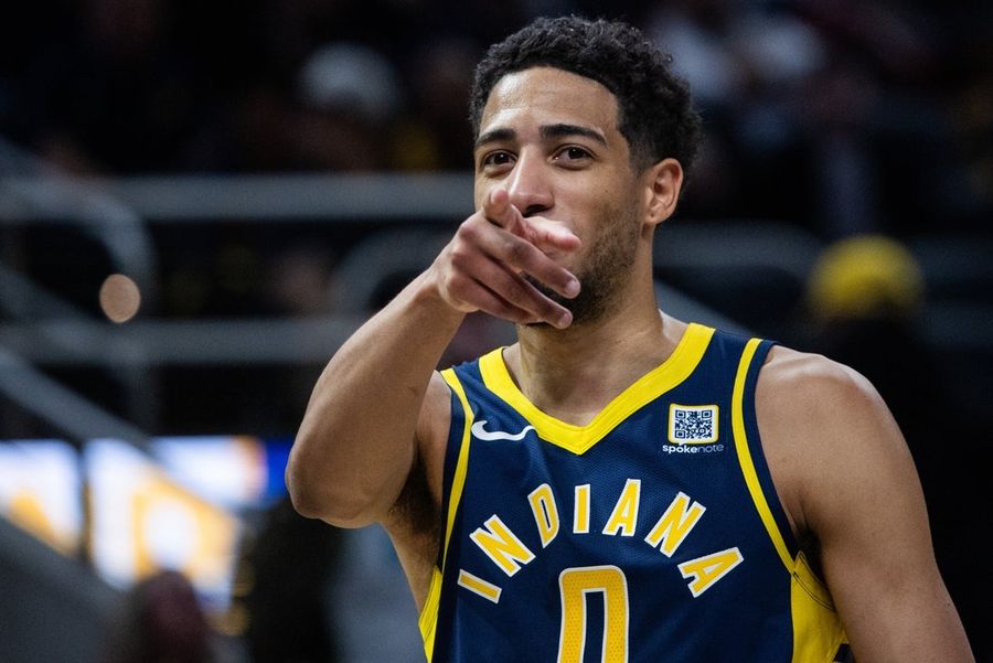 Tyrese Haliburton's 11th straight double-double propels Pacers past Wolves