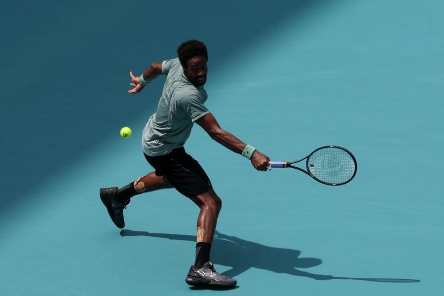 Gael Monfils becomes oldest player to win a match at Madrid Open