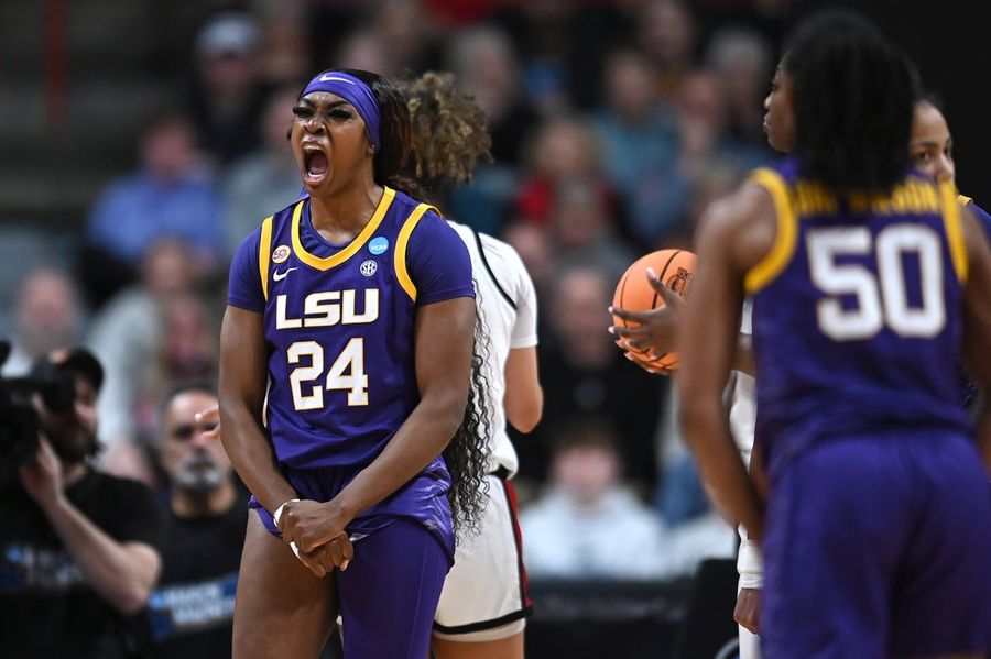 NCAA Womens Basketball: NCAA Tournament Spokane Regional-LSU vs NC State