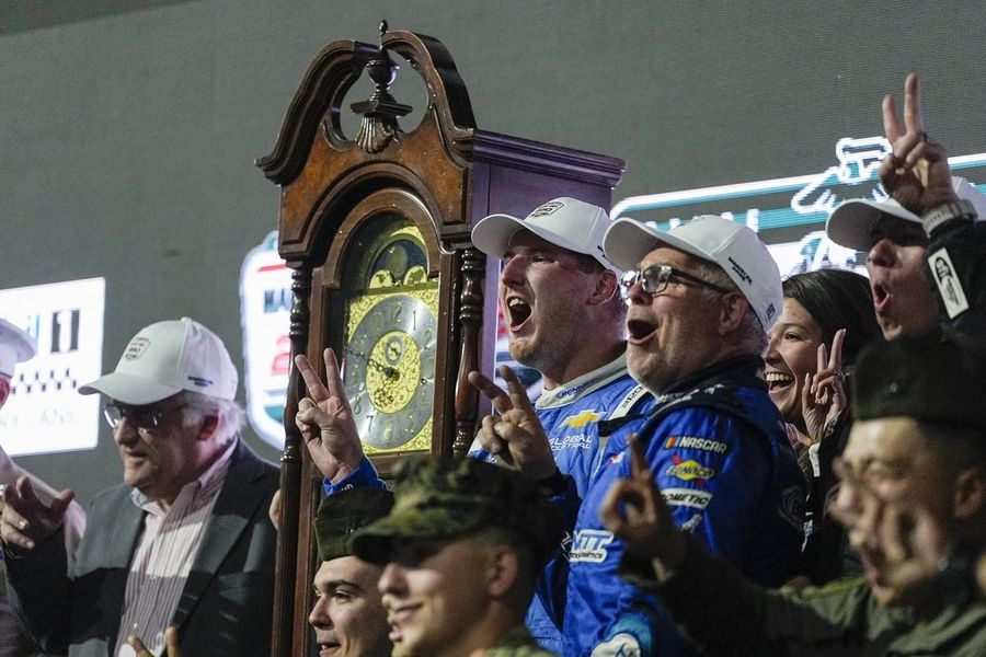 Austin Hill captures action-filled Xfinity race at Martinsville