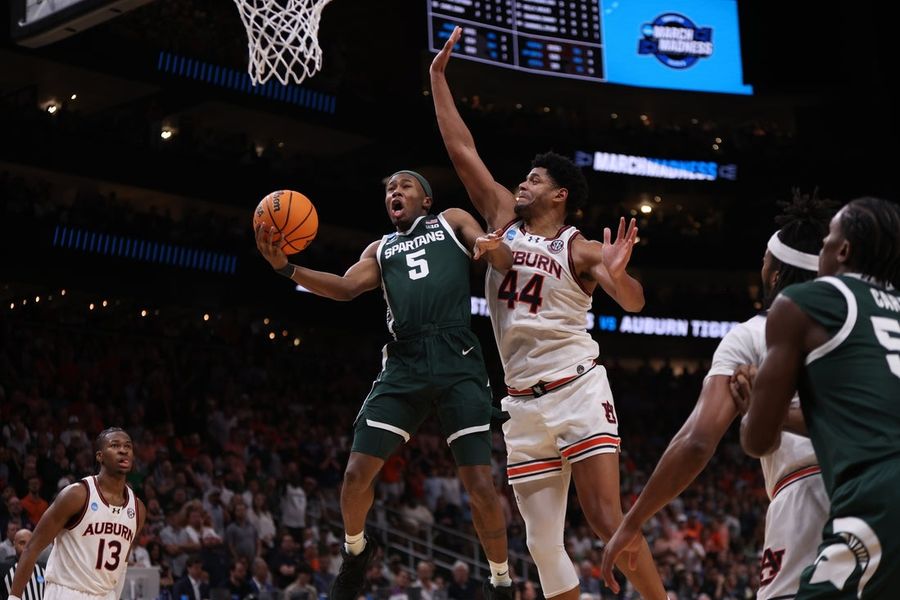 NCAA Basketball: NCAA Tournament South Regional-Michigan State at Auburn