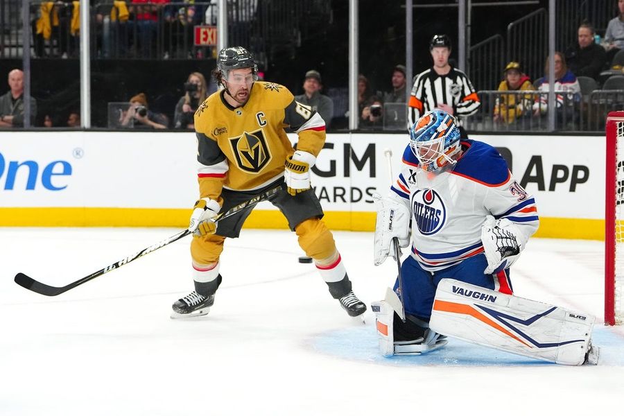 NHL: Edmonton Oilers at Vegas Golden Knights