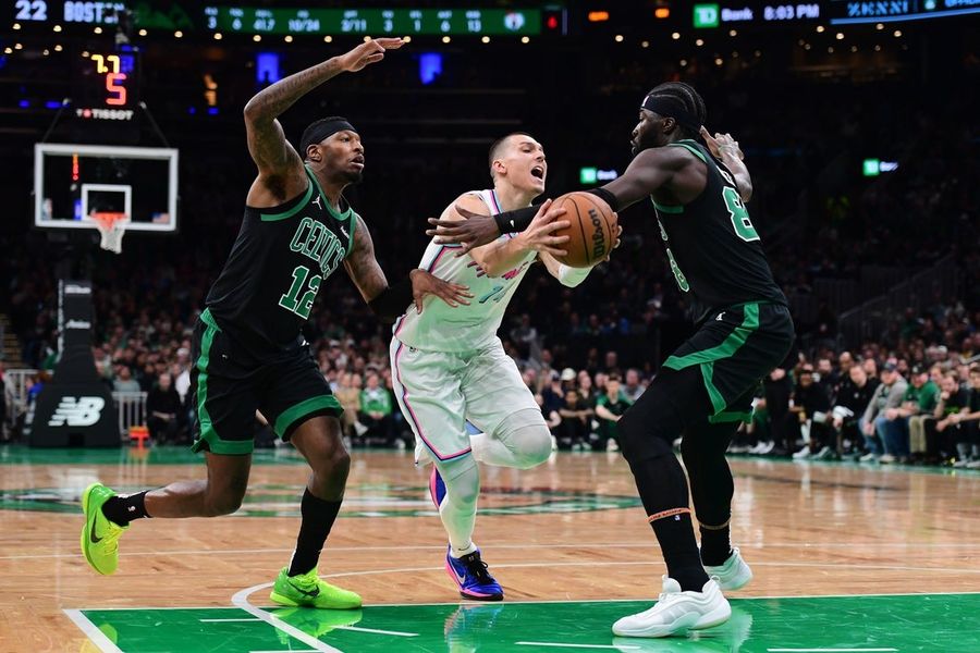 NBA: Miami Heat at Boston Celtics