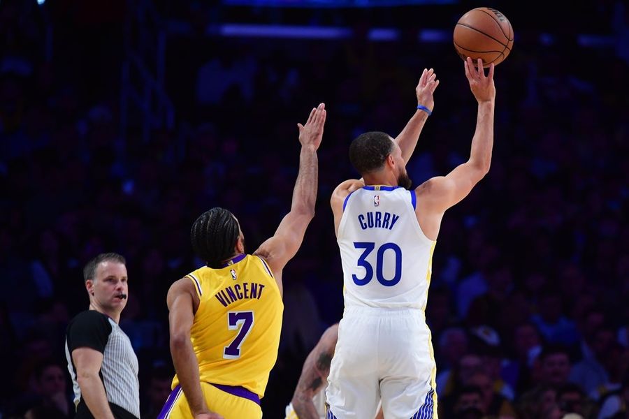 NBA: Golden State Warriors at Los Angeles Lakers