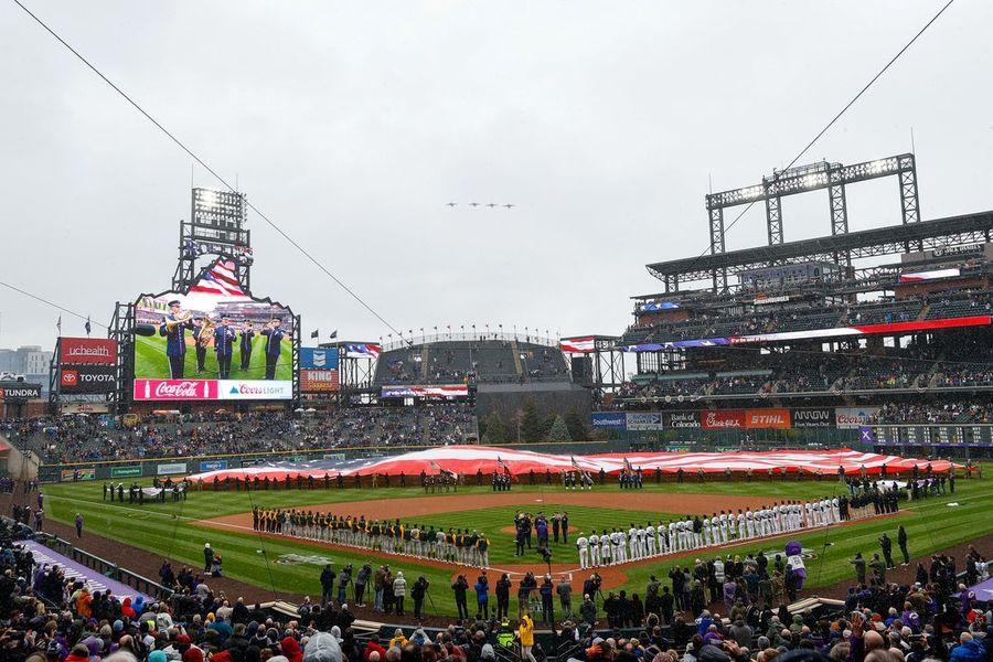 MLB: Athletics at Colorado Rockies