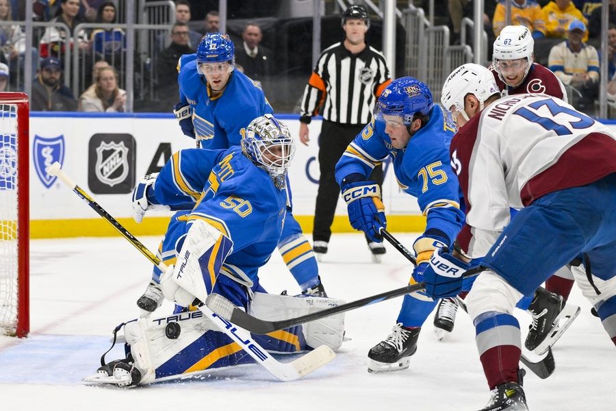 NHL: Colorado Avalanche at St. Louis Blues