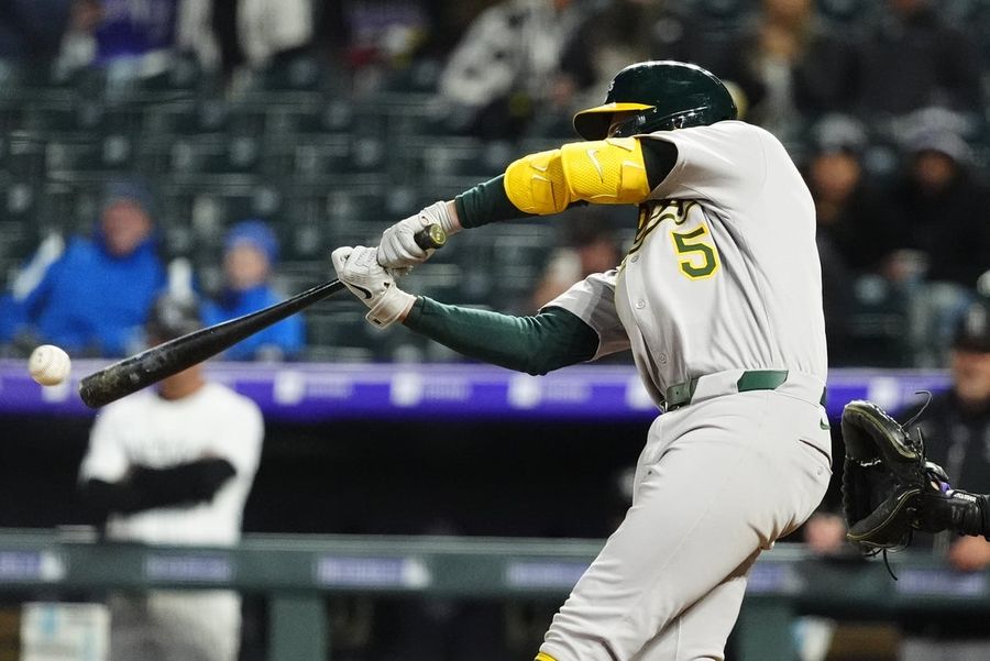 MLB: Athletics at Colorado Rockies