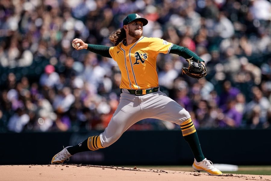A's recall RHP Joey Estes from minors, option RHP Kade Morris