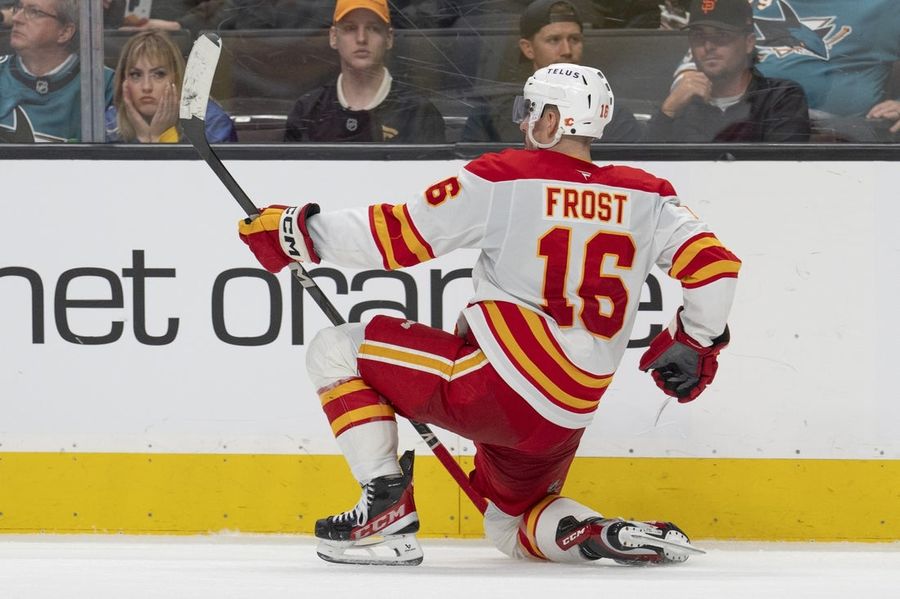 NHL: Calgary Flames at San Jose Sharks
