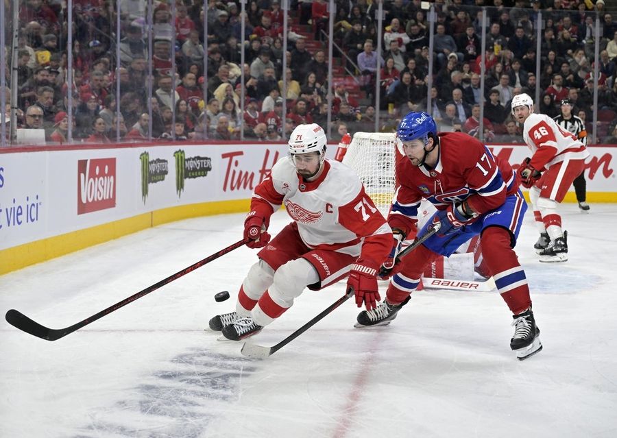 NHL: Detroit Red Wings at Montreal Canadiens